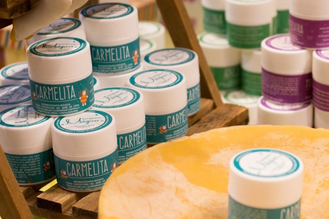 carmelita de cera de abejas